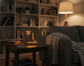 Lignea Desktop — Lampada in Legno Personalizzata